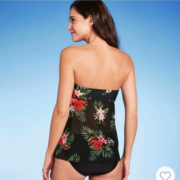 NWT Ladder Trim Flyaway Tankini Set by Kona Sol Size M (8-10) - Picture 3 of 9